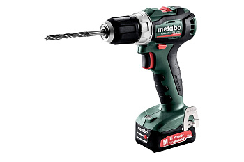 Аккумуляторная дрель-шуруповерт Metabo PowerMaxx BS 12 Акк.шпв. 2х2.0 Ач LiIon
