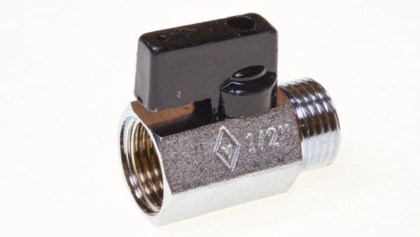 BUGATTI  Кран шаровый  В-Н 1/2" Мини /805