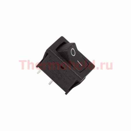 Микро выключатель черный 6А/220/2к/ON-OFF mini