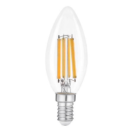 Лампа LED филамент свеча 15W Е14/4500К/General
