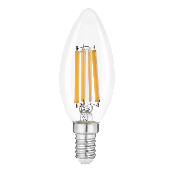 Лампа LED филамент свеча 15W Е14/2700К/General