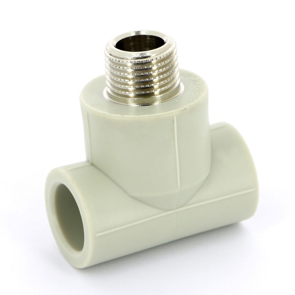 FV-PLAST Тройник 20 х 1/2" НР