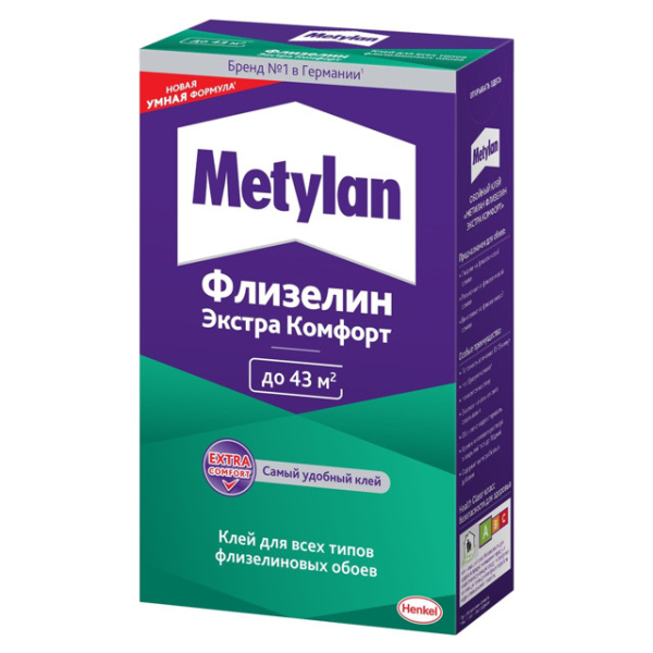 Обойный клей Metylan Флизелин Экстра Комфорт 300 г