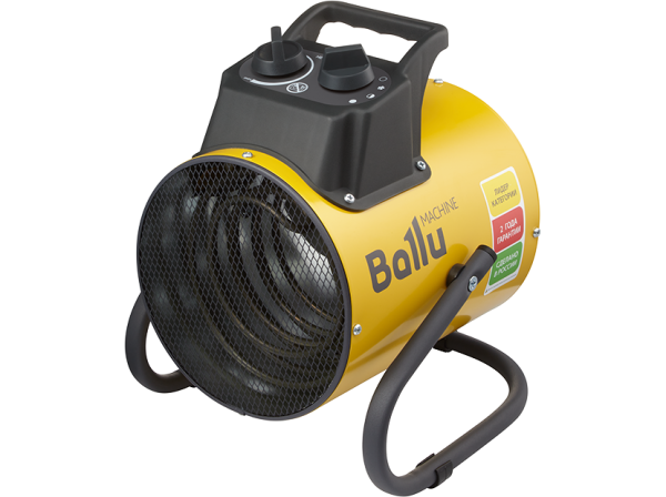 Тепловая пушка Ballu  BHP-PE2-2 круглый корпус 2000Вт производительность 300м3/час