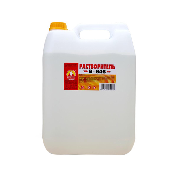 Растворитель 646 Вершина (4кг/5л) со скидкой