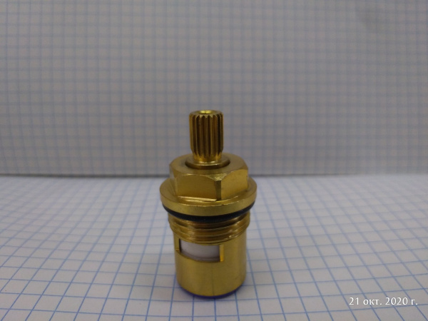 Кран-букса KAISER 1/2" керамическая 20 шлицов /арт.20