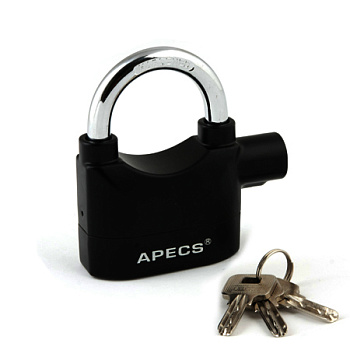 Замок навесной с сигнализацией APECS DZ-67-70*****