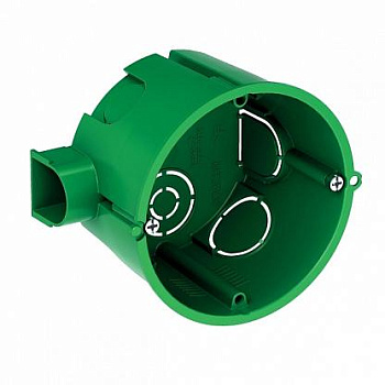 Коробка установочная  в бетон диаметр 68мм глубина 45мм с винтами/	Schneider Electric