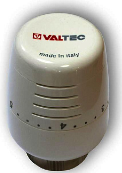 Термоголовка T5000  VALTEC (диапазон регулировки  6,5-28 С ) жидкостная