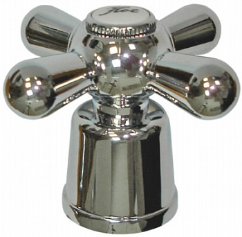 Маховик Люкс крест  8*20 шлиц, пластик  Melodia MRK2024WC 33904