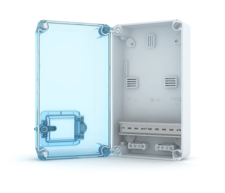 Пластиковый щит под установку счетчика IP66 серия К TEKFOR