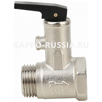 Клапан предохранительный для бойлера  Gappo G1461. 1/2"