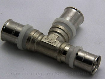 VALTEC Тройник пресс  32*32*26  /231