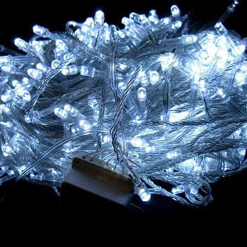 Гирлянда  100LED/RGB/  7мертов/ прозрачный шнур