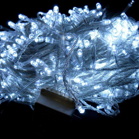 Гирлянда  100LED/RGB/  7мертов/ прозрачный шнур