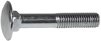 Винт 10*25 DIN 603 цинк