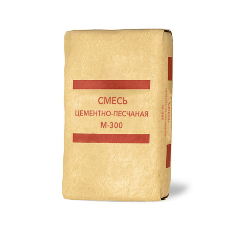 Смесь цементно-песчаная М-300 25 кг