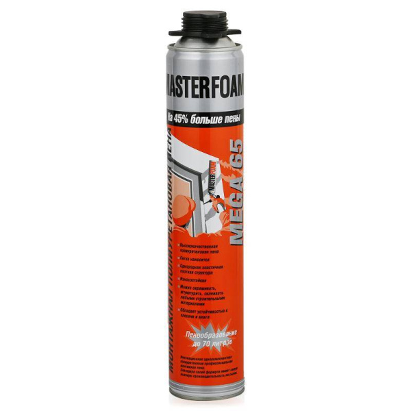 Пена Masterfoam Mega профессиональная всесезонная 910мл