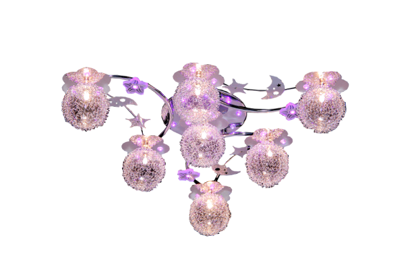 Люстра Iris Sch SBC5891-7-LED,7хG4/20W светодиодная