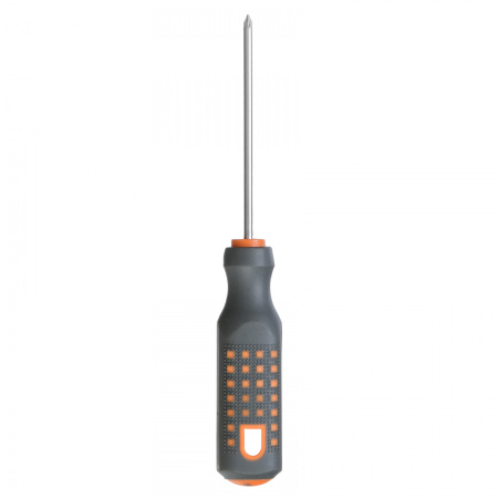 Отвертка Tulips tools, PZ1 х 75 мм, CrMo, двухкомпонентная рукоятка 