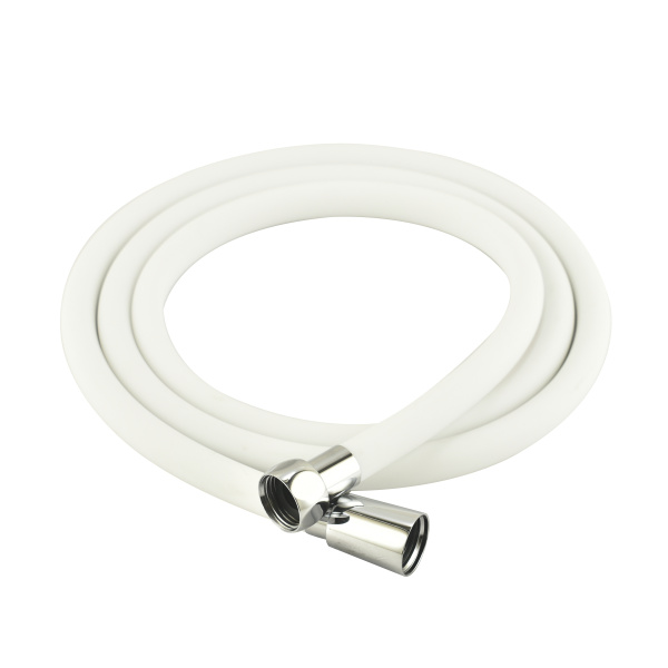 Шланг для душа MELODIA Wonder Silicon Antitwister 1/2*1/2 L150 белый MKP34436 