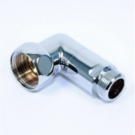 Американка угловая для полотенцесушителя хром 3/4 х1/2"  В-Н/235