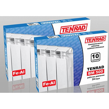 Биметалл Радиатор TENRAD  350  4 секции