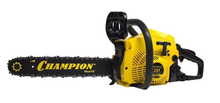 Бензопила CHAMPION 237-16, 1.5кВт 16" 1.3мм 3/8 56 легкий старт 4,7кг