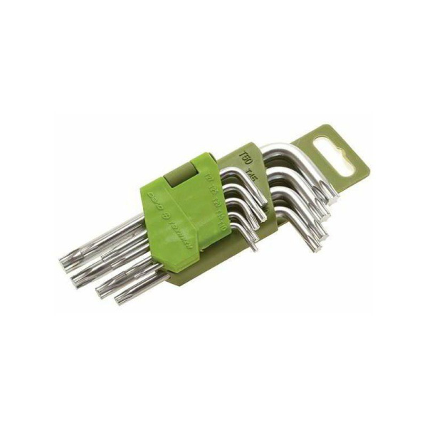 Набор коротких ключей TORX 9 шт. ДТ(Т10-Т50)/563090
