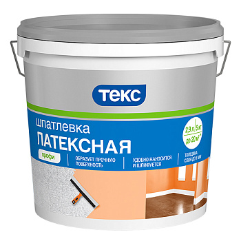 Шпатлевка Латексная Профи (5кг) Текс