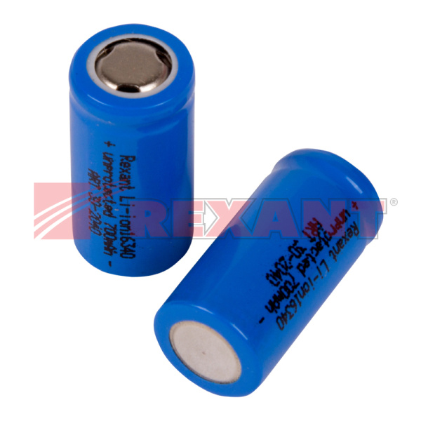 Аккумулятор Rexant Li-ion  16430(CR123F) 700mAH 