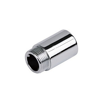 Удлинитель блестящий хром 1/2  В-Н  15мм  V&G VG-210102