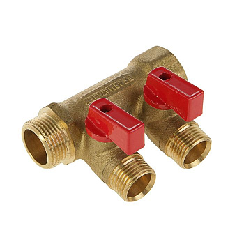 Коллектор  TERMA  2- выхода 3/4" х1/2"/41231