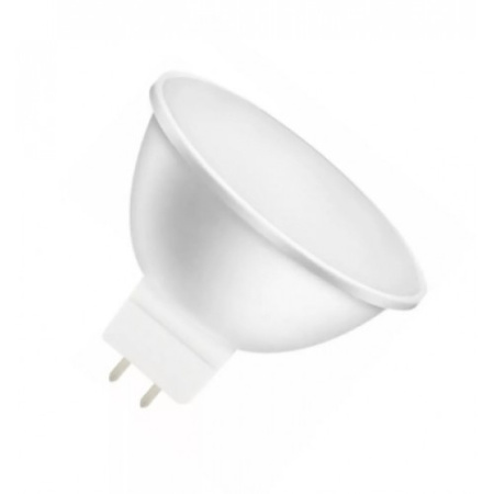 Лампа светодиодная MR16/ GU5.3/5W /3000К/400Лм/220В/теплый свет/OSRAM