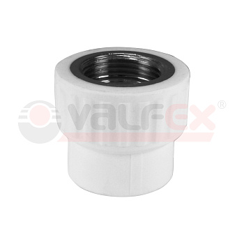 Муфта переходная В.Р.(Valfex) 25*1" Белая