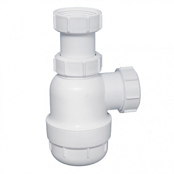 McALPINE Сифон 1 1/2"-40 без выпуска /MRSK2-NW