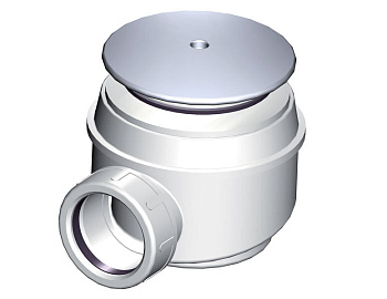 Сифон  ALCAPLAST для душевой кабины  1 1/2"х 70 /А47CR.  ALCAPLAST