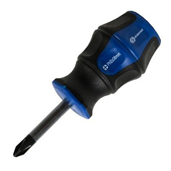 Отвертка Ultra Grip КОБАЛЬТ PH-2 х 38 мм CR-V, двухкомпонентная рукоятка/646-393