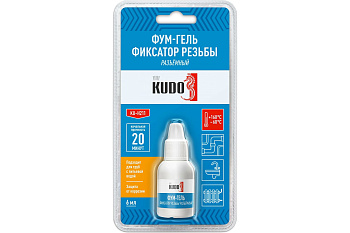 Фум-гель (фиксатор резьбы)разьемный 6мл KUDO KU-H211