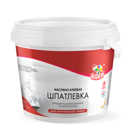 Шпатлевка масляно-клеевая 0.9кг Olecolor Фарбен