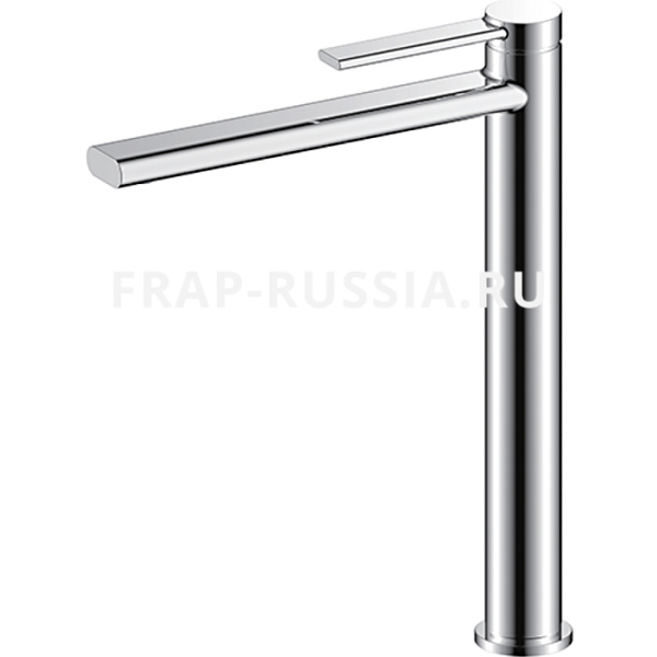 Смеситель для раковины, латунь, керамический картридж d=35 F1067-2 хром