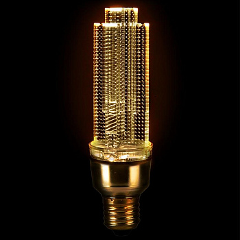 Лампа LED GLDEN-CRYSTAL 5Вт/Е27/2700К/ЗОЛОТАЯ/GENERAL