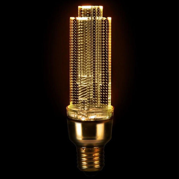 Лампа LED GLDEN-CRYSTAL 5Вт/Е27/2700К/ЗОЛОТАЯ/GENERAL