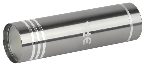 Фонарь ручной Эра UB-401 Джет (3*R03)1.5вт Сob.120lm.алюминий