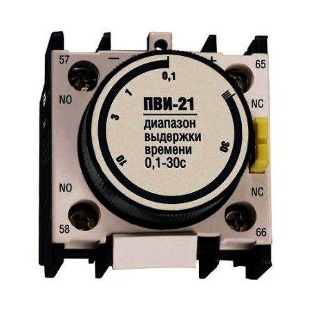 Приставка ПВИ/ПВН-21 задерж.откл 0,1-30сек/ИЭК/ТДМ***