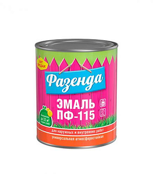 Эмаль КР/STATUS ПФ-115 чёрная (0,7 кг)