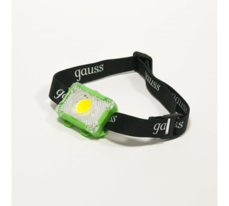 Gauss Фонарь налобный 3W 150lm 3*R03 GFL305