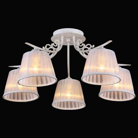  Потолочная люстра FIRENZE 11422/5C IVORY GOLD Natali Kovaltseva