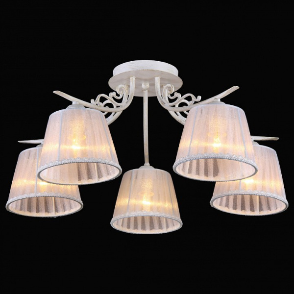  Потолочная люстра FIRENZE 11422/5C IVORY GOLD Natali Kovaltseva