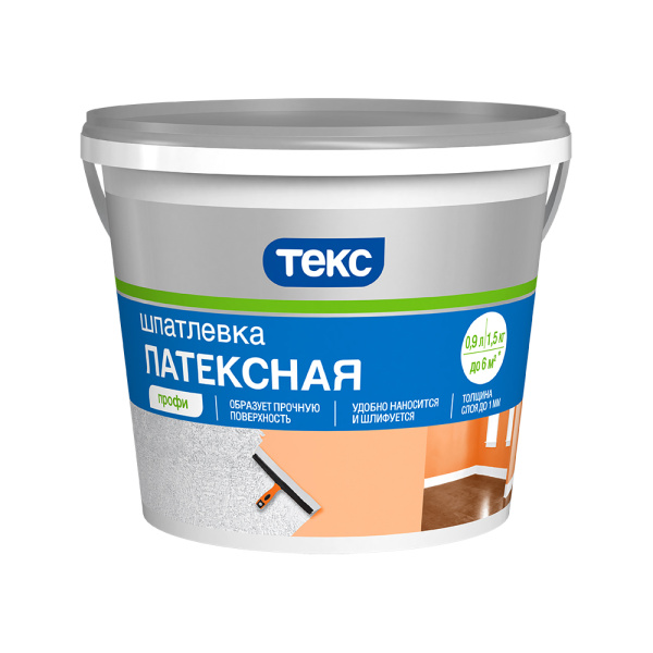 Шпатлевка Латексная Профи (1,5кг) Текс/Престиж